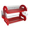 Home Basics Home Basics 2-Tier Plastic Dish Drainer ZOR96081